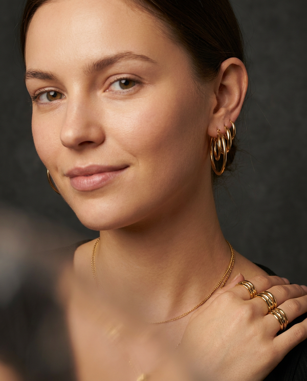 Gold-plated jewellery
