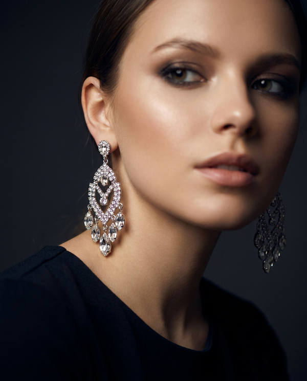 Evening earrings