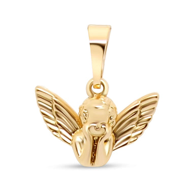 Angel pendant with spread wings, 15 mm